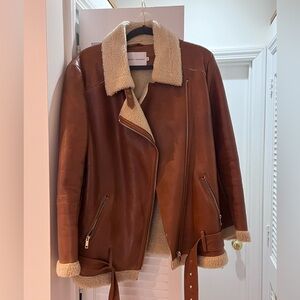 Rebecca Minkoff Brown Leather Jacket
